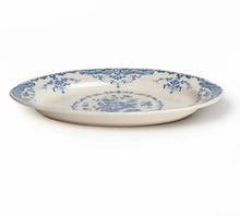 Load image into Gallery viewer, Bitossi Home Rose Collection Blu Oval Platter