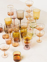 Load image into Gallery viewer, Bitossi Home Assorted Shape Bowls Amber/Pink Nuances (Set of 6)