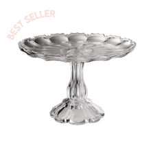 Load image into Gallery viewer, Mario Luca Giusti Girasole Cake Stand Clear