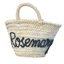 Load image into Gallery viewer, Merci' Handwoven Basket Bag