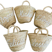 Load image into Gallery viewer, Merci' Handwoven Basket Bag