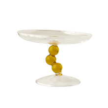 Load image into Gallery viewer, Footed Bubble Display Dish - Yellow