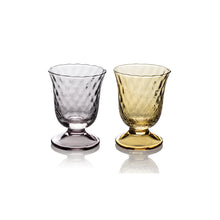 Load image into Gallery viewer, IVV Fiordaliso Set 2 Goblet Indigo Grey/Honey
