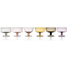 Load image into Gallery viewer, Bitossi Home Assorted Shape Bowls Amber/Pink Nuances (Set of 6)