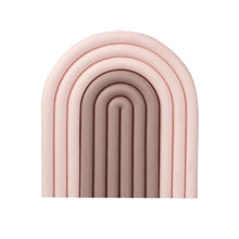 Load image into Gallery viewer, Rainbow Silicone Insulation Pad - Pink/brown
