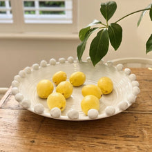 Load image into Gallery viewer, Tuscan Bauble Platter in White