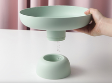 Load image into Gallery viewer, Isabella Pedestal Fruit Bowl - Green