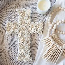 Load image into Gallery viewer, Frangipani Shell Cross