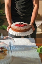 Load image into Gallery viewer, Guzzini Tiffany Cake Serving Set - White