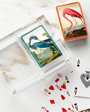 Load image into Gallery viewer, Caspari Acrylic Playing Card Holder in Crystal Clear