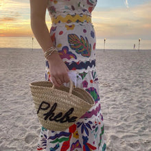 Load image into Gallery viewer, Merci' Handwoven Basket Bag