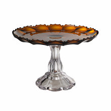 Load image into Gallery viewer, Mario Luca Giusti Girasole Cake Stand Amber