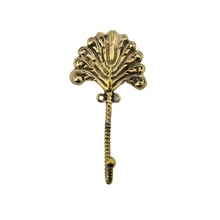 Load image into Gallery viewer, Imperial Palm Brass Hook