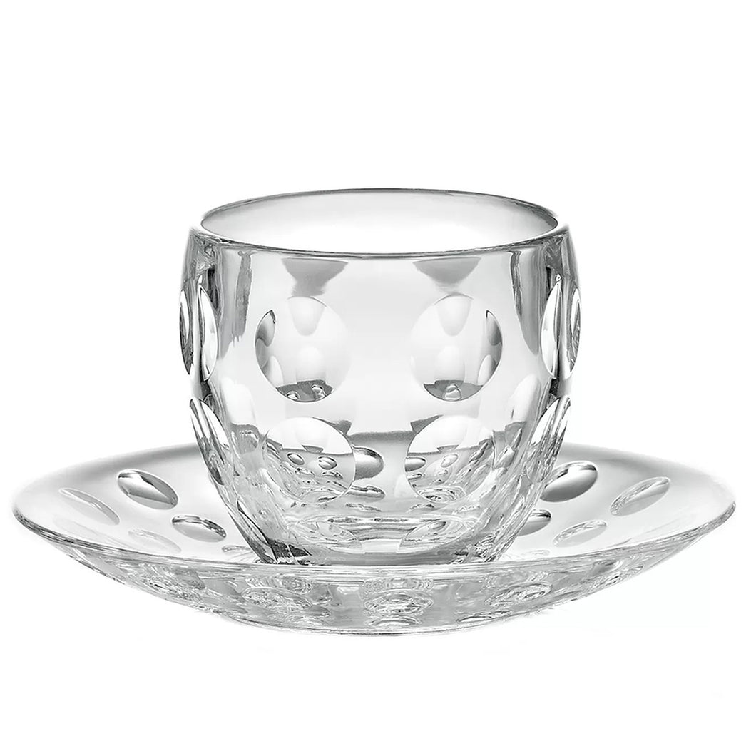 Guzzini Espresso Cup with Saucer