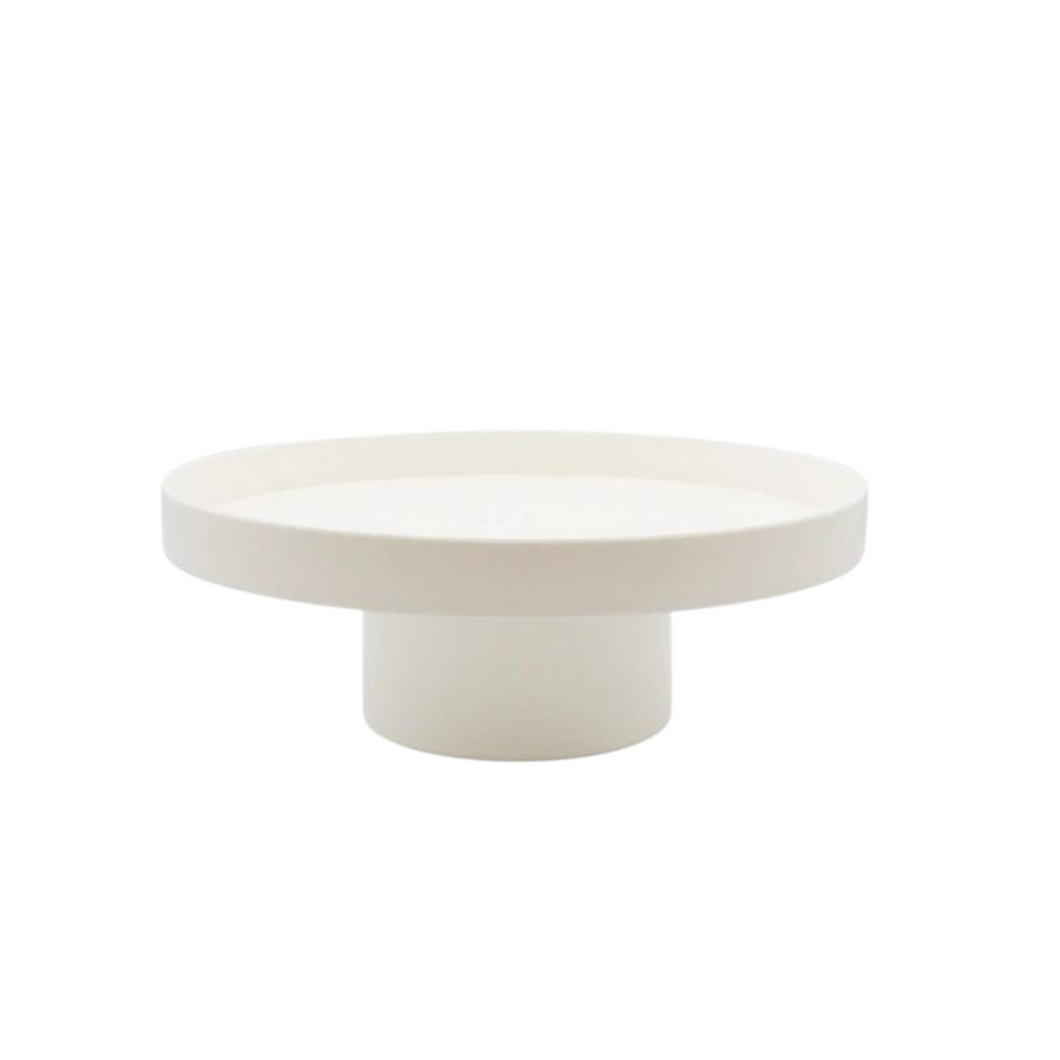 Georgette Stand in White
