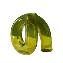 Load image into Gallery viewer, Melia Artful Vase - Green
