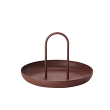 Load image into Gallery viewer, Stockholm Circular Tray - Burgundy
