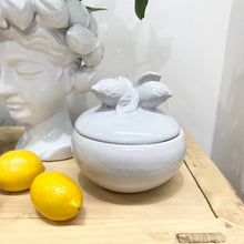 Load image into Gallery viewer, Panarea Lemon Jar in White
