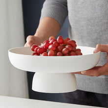 Load image into Gallery viewer, Isabella Pedestal Fruit Bowl - White
