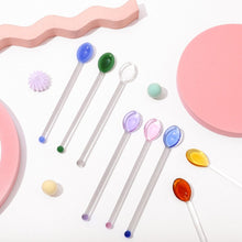 Load image into Gallery viewer, Venezia Hand-Made Stirring Spoon - Baby Pink
