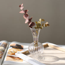 Load image into Gallery viewer, Riviera Footed Glass Vase - Clear
