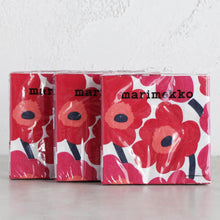 Load image into Gallery viewer, Marimekko Luncheon Napkin - Unikko Red

