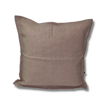 Load image into Gallery viewer, Custom Embroidered Linen Pillow Case - Dusty Rose

