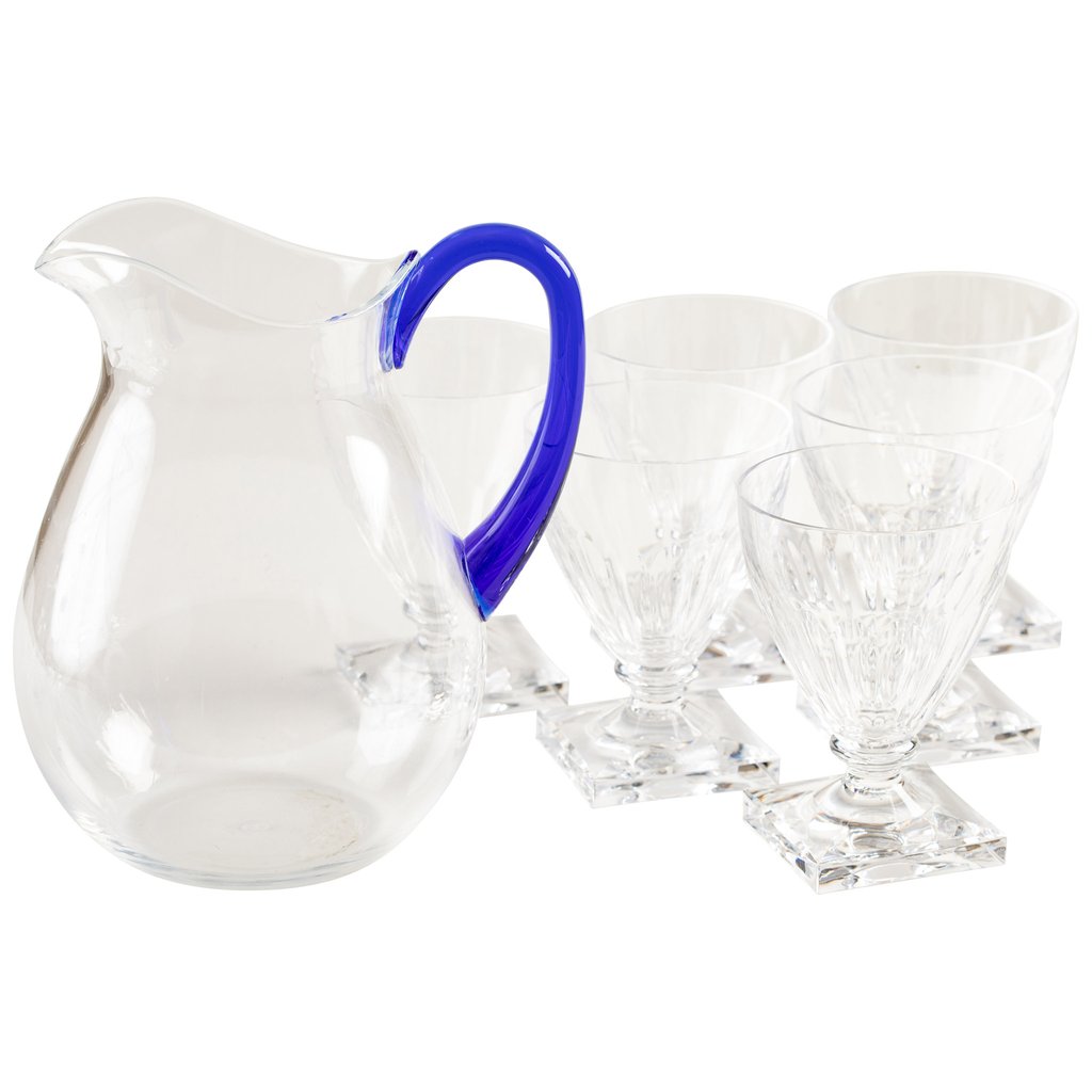 Caspari Pitcher Perfect Crystal Clear Acrylic Serving Kit