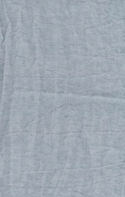 Custom Embroidered Linen Napkin Pearl Blue