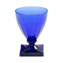 Load image into Gallery viewer, Caspari Acrylic Wine Goblet - Cobalt
