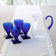 Load image into Gallery viewer, Caspari Acrylic Wine Goblet - Cobalt
